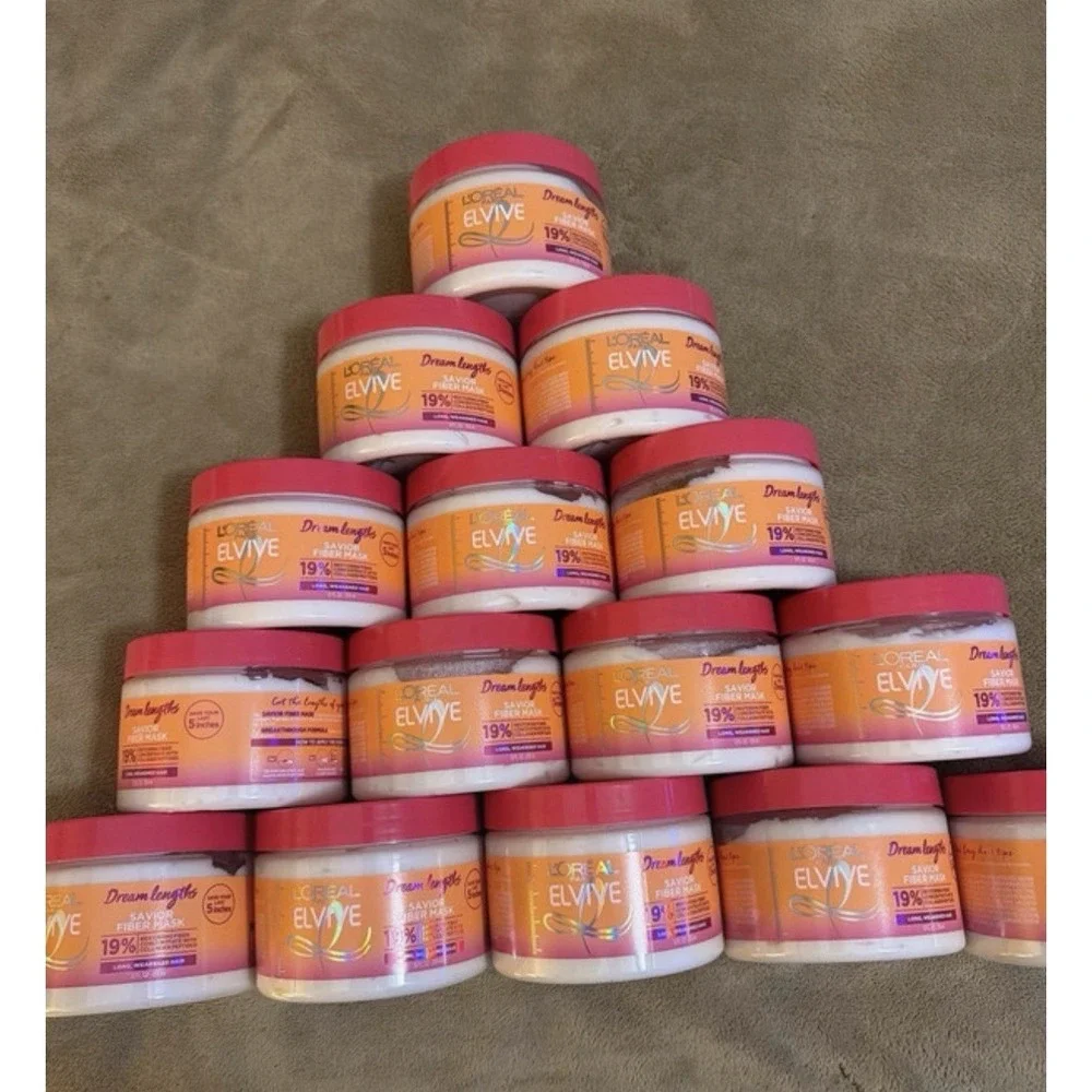 L'Oreal Paris Elvive Dream Lengths Savior Fiber Hair Mask with Collagen Peptides